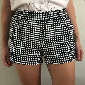 J. Crew Polkadot Shorts